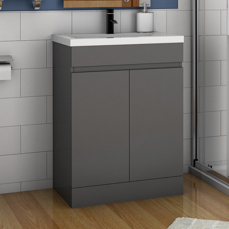 Ebern Designs Deandria 500mm Free-Standing Single Vanity Unit | Wayfair ...